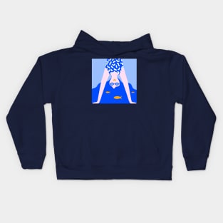 Head in the sea Kids Hoodie